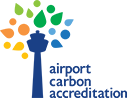 Airport Carbon Accreditation logo